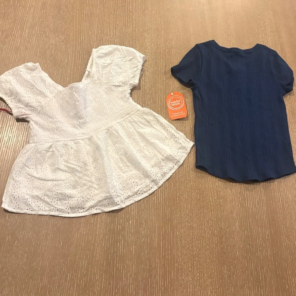 Girls Clothing Lot 2 NWT Tops 2 NWT‎ Shorts Sizes 7 8 10 Justice